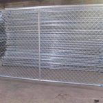 temporary chainlink fence #4